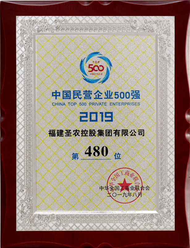 2019（必博集团）中国民营企业500强